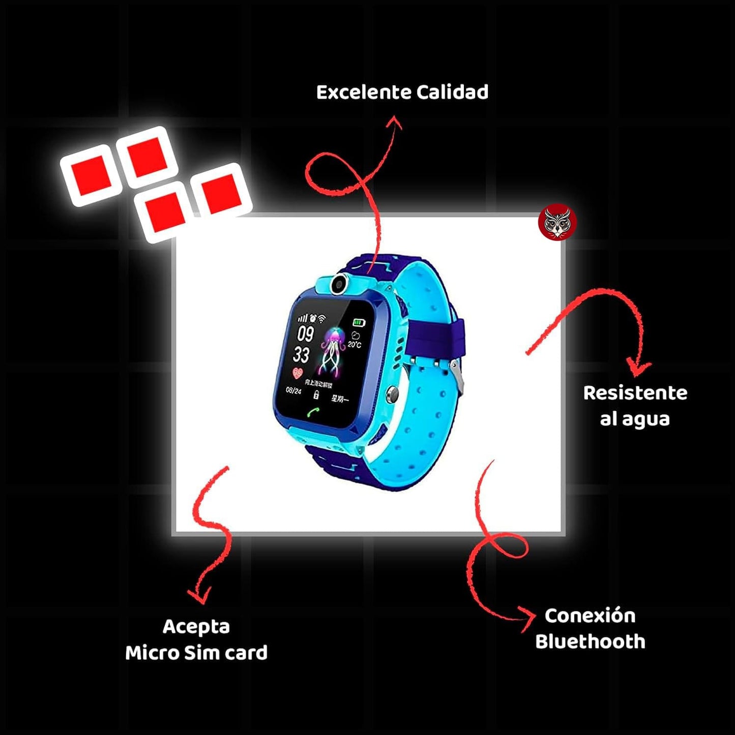 Smartwatch para Niños con Llamadas y GPS: Seguridad y Diversión en tu Mano