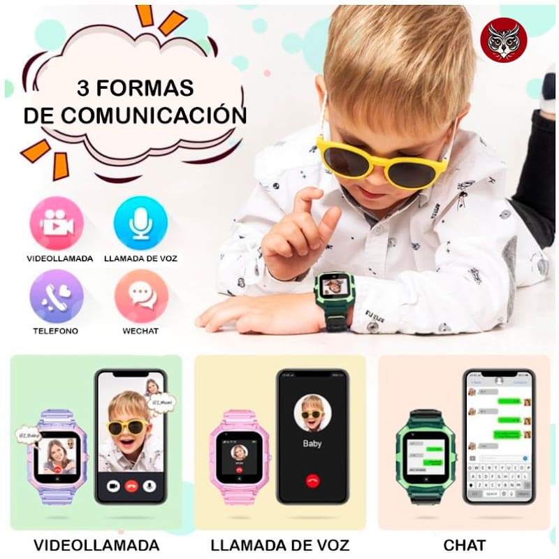 Smartwatch para Niños con Llamadas y GPS: Seguridad y Diversión en tu Mano